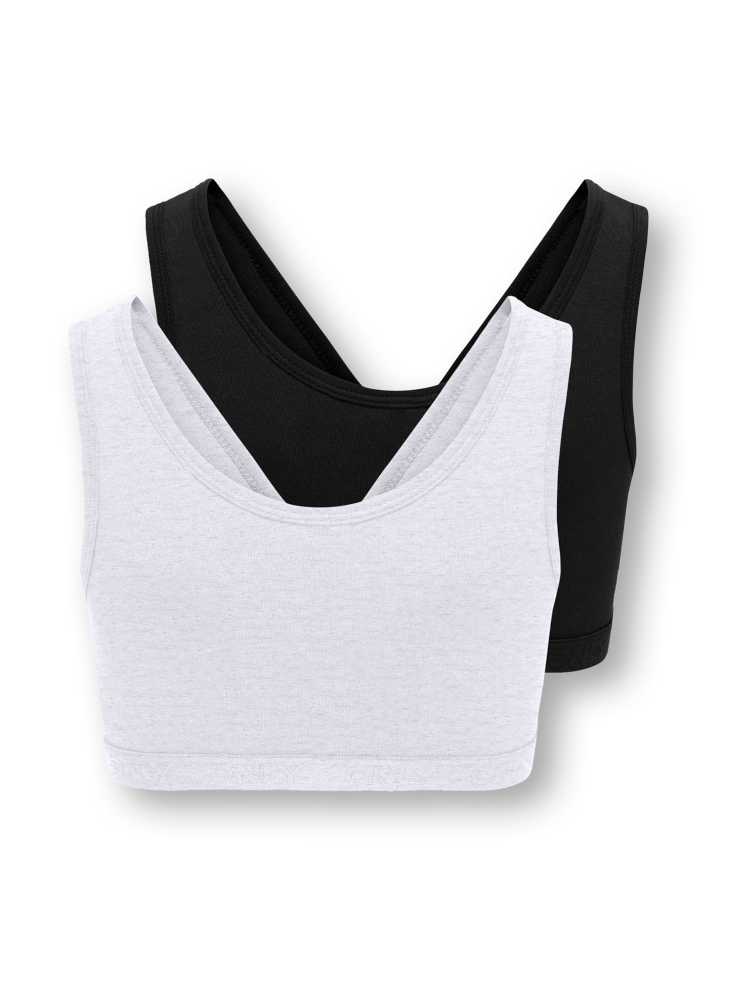 ONLY GIRLS Bygelfri Behå 'KOGLOLA' i grå