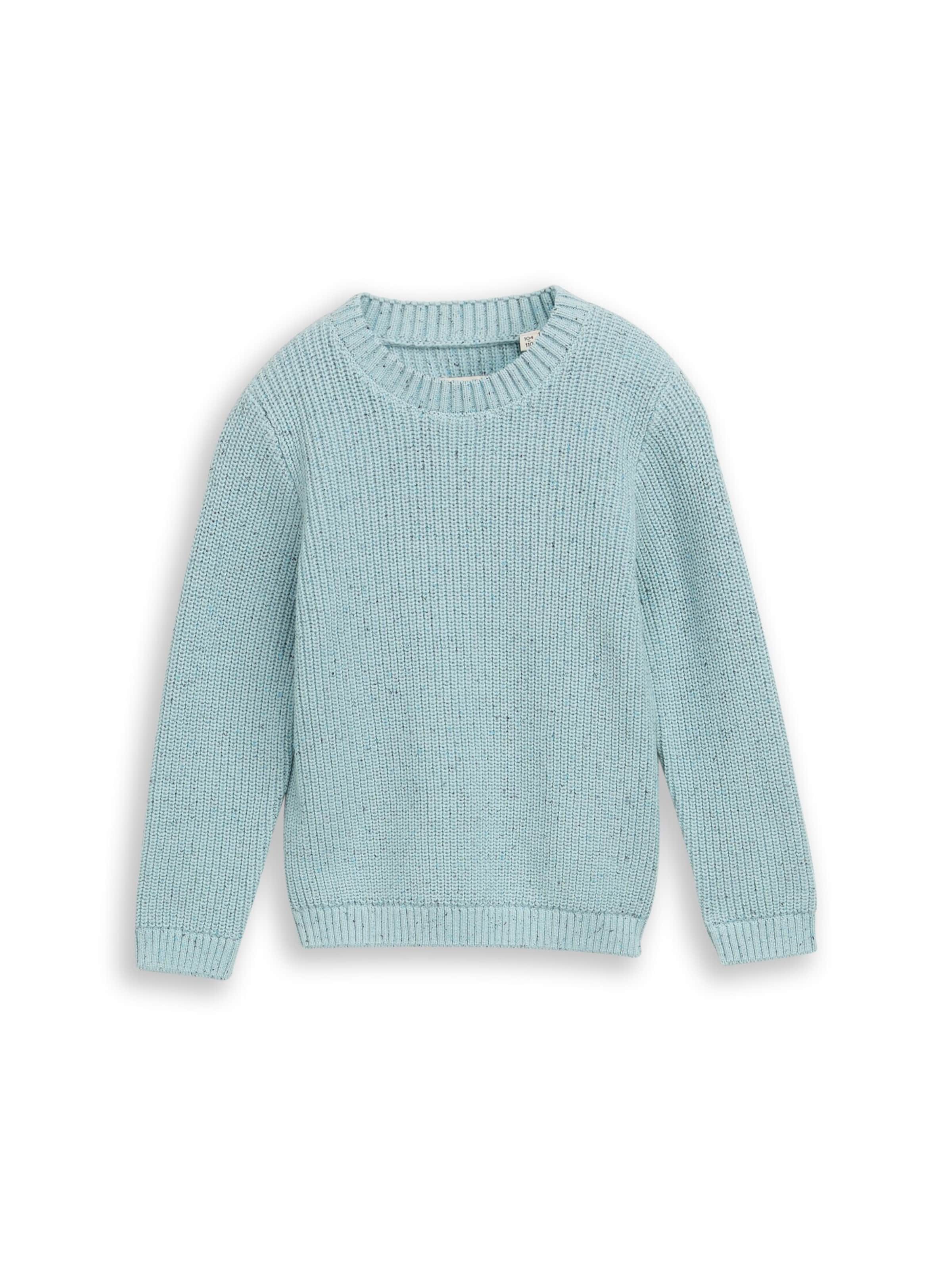TOM TAILOR Sweater in Blue: front