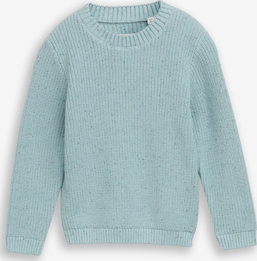 TOM TAILOR Sweater in Blue: front