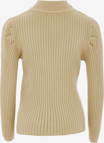 NAEMI Pullover in Beige