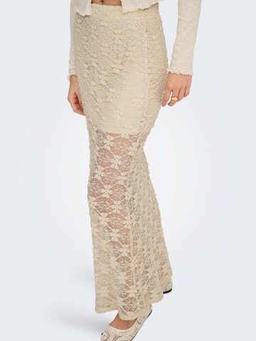ONLY Rock 'ONLPEARLINA' in Beige: Vorderseite