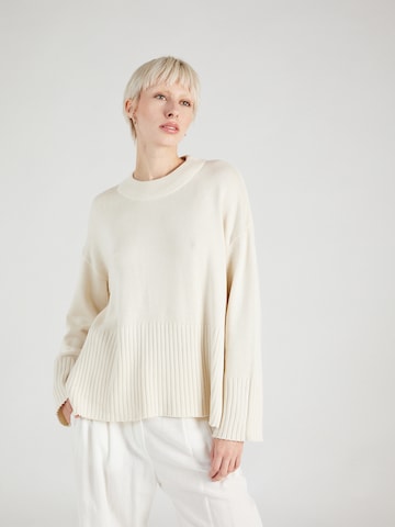 ONLY Trui 'HELLA' in Beige: voorkant