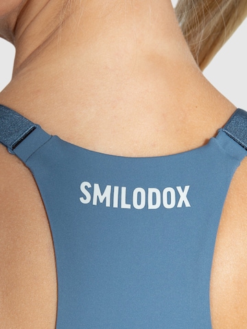 Smilodox Bralette Sports Bra 'Althea' in Blue