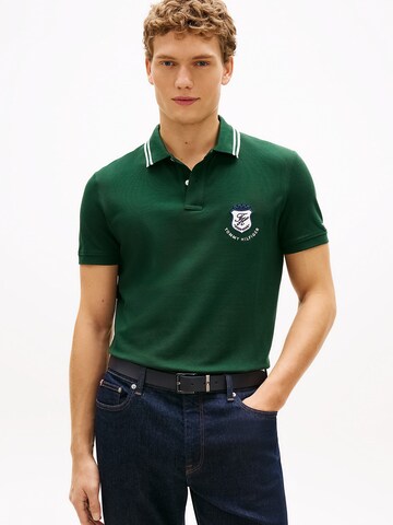 TOMMY HILFIGER Poloshirt in Grün: Vorderseite