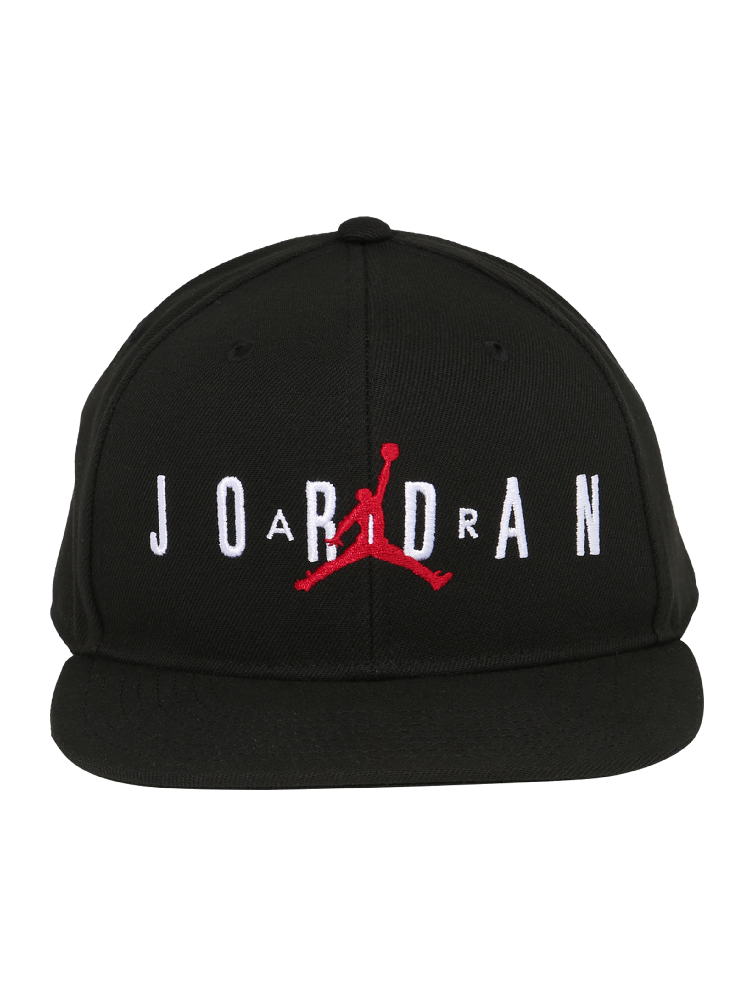 Jordan Cap 'JUMPMAN' in Schwarz: Vorderseite