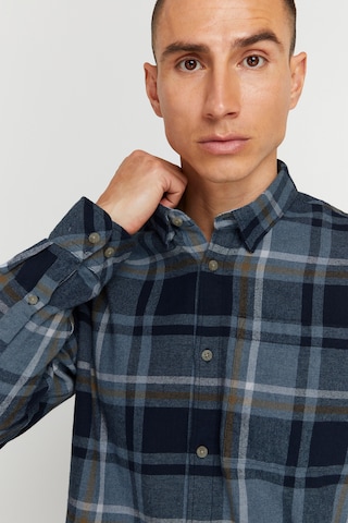 !Solid Regular fit Button Up Shirt 'Craig' in Blue