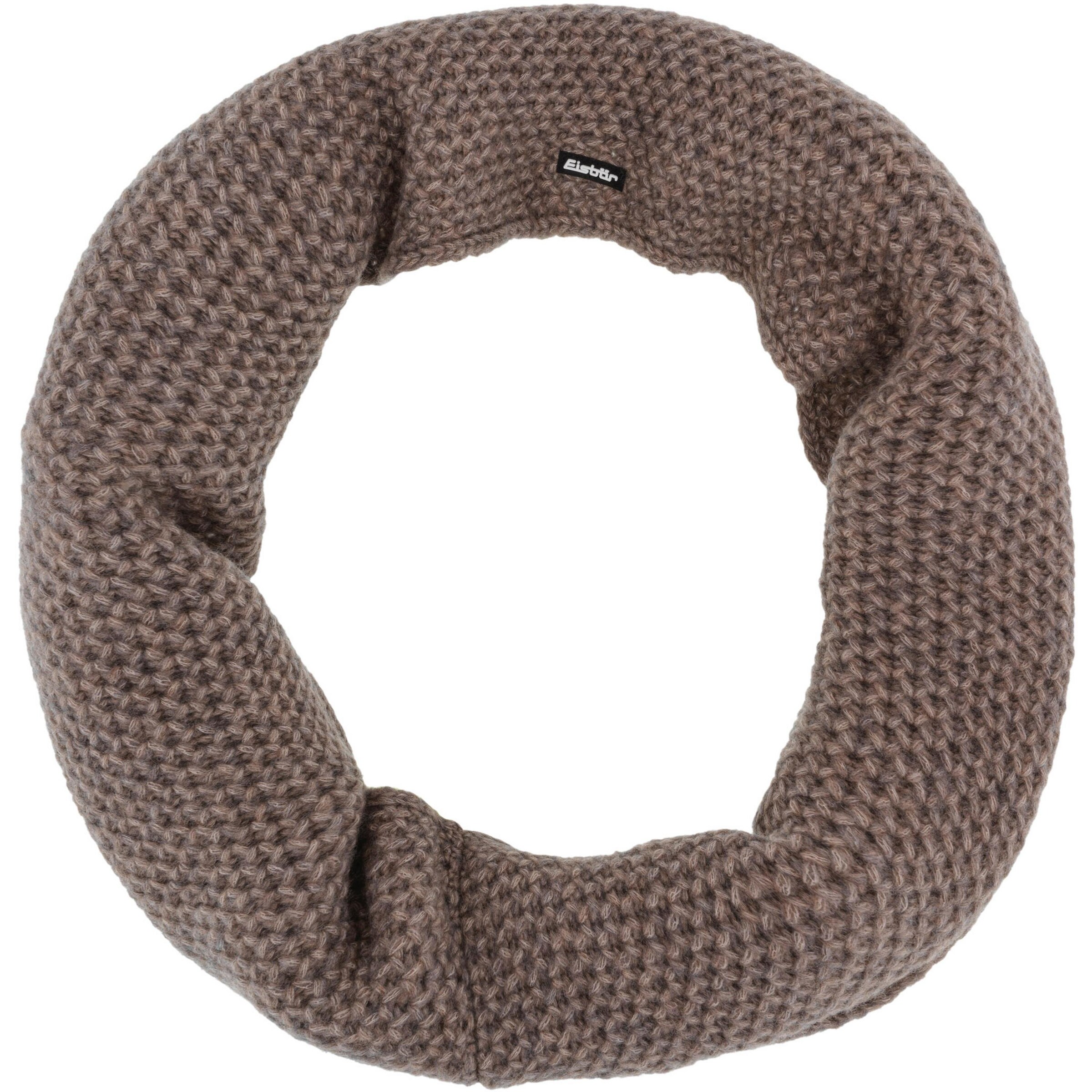 Eisbär Schlauchschal 'Fenna' in Grau: Vorderseite