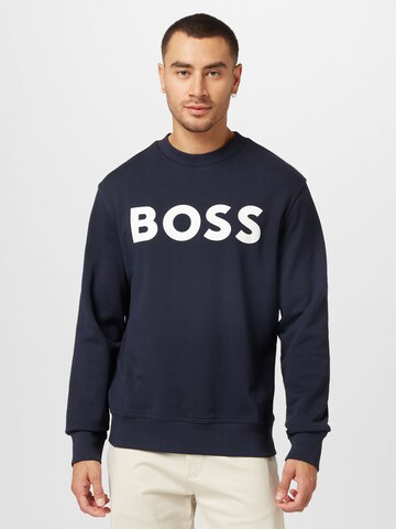 BOSS Sweatshirt in Blau: predná strana