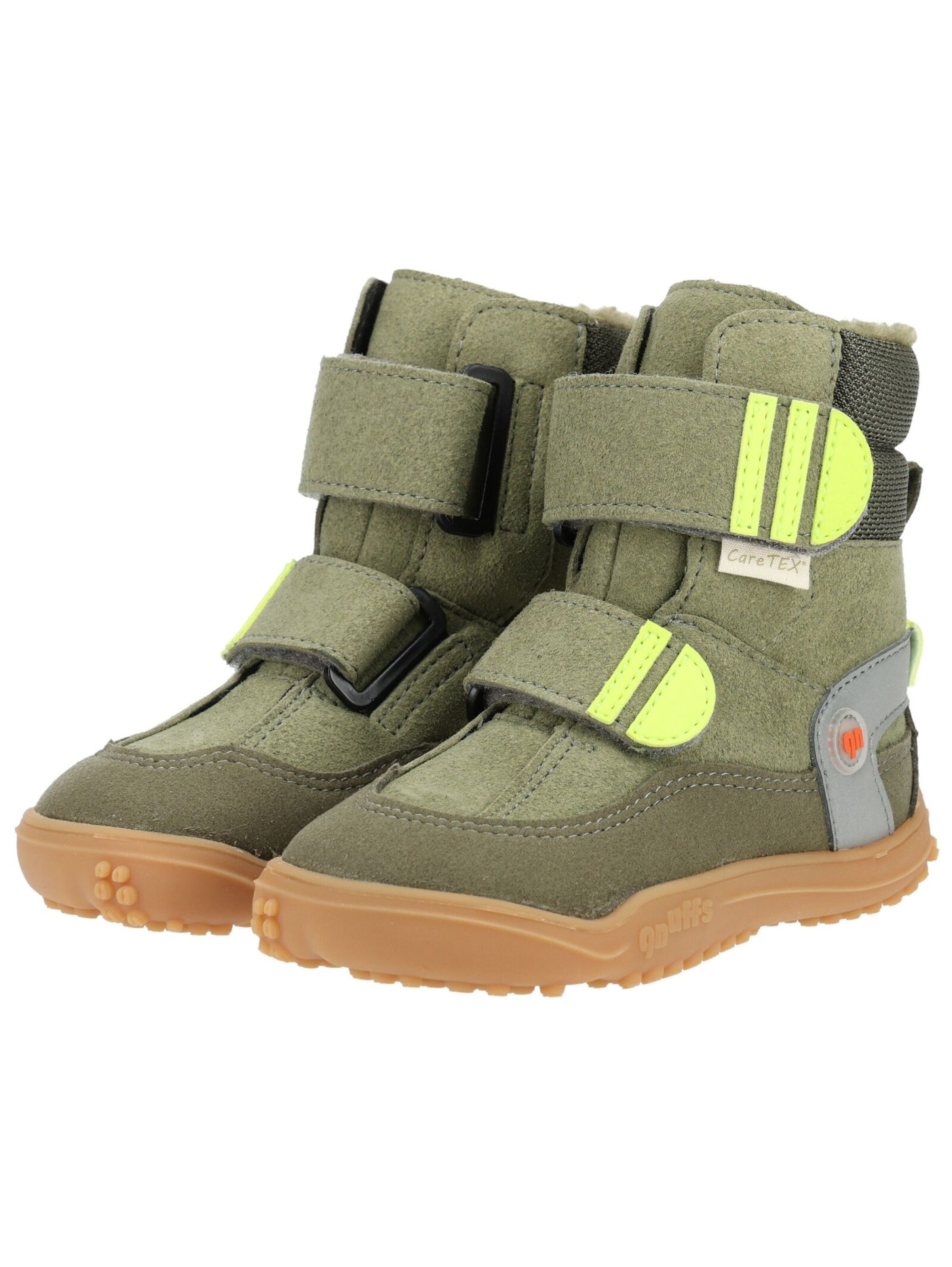 Bottes Qnuffs en vert : devant