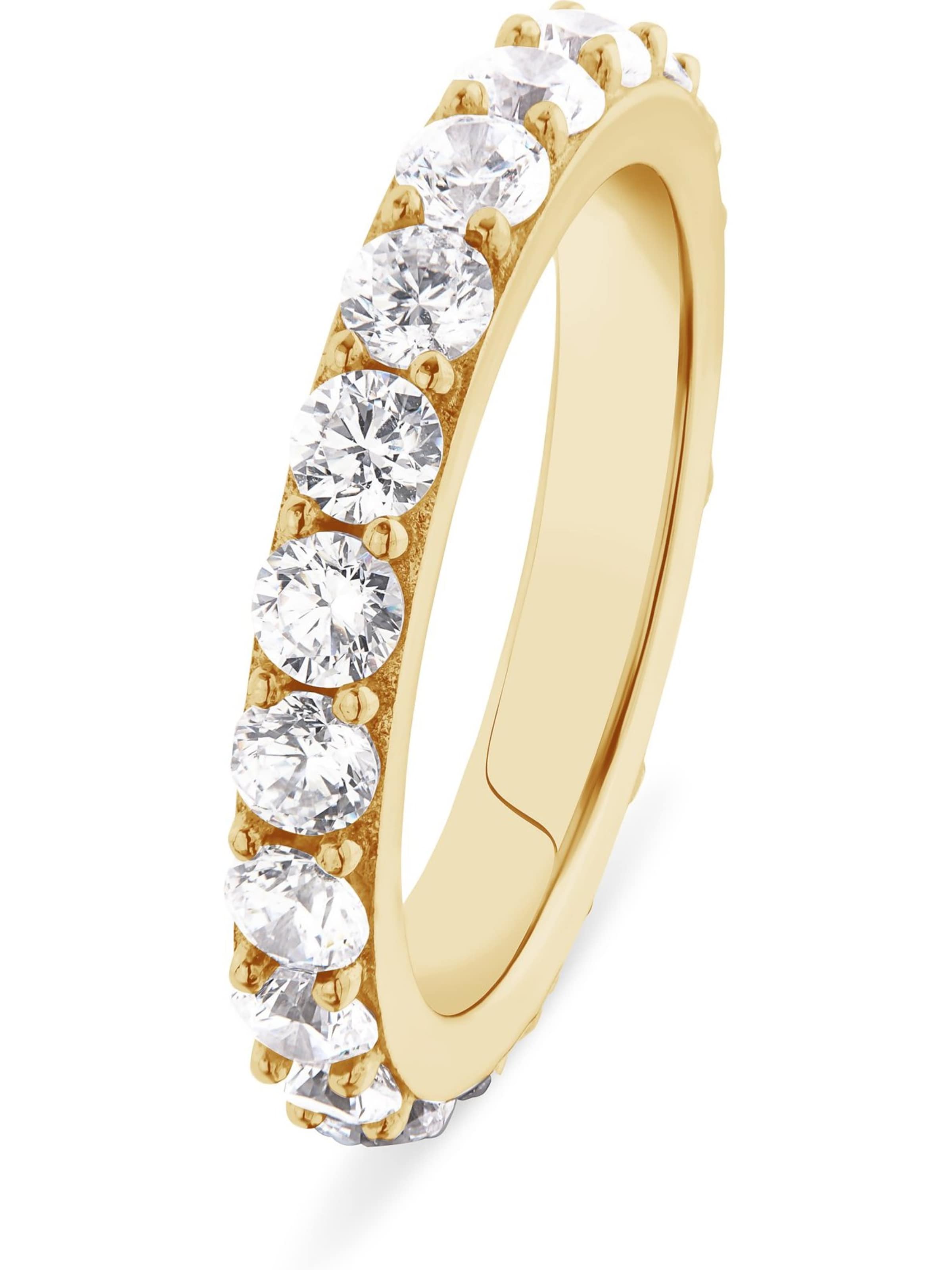 CHRIST Ring in Gold: Vorderseite