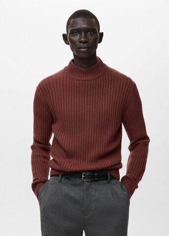 MANGO MAN Pullover 'Arielt' in Rot: Vorderseite