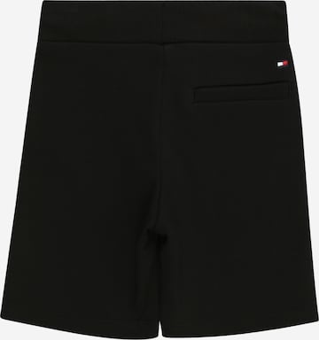 TOMMY HILFIGER Regular Broek 'Essential' in Zwart