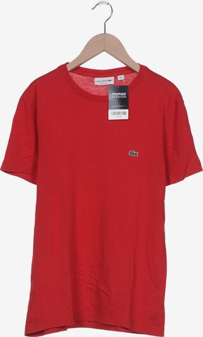 LACOSTE T-Shirt S in Rot: predná strana