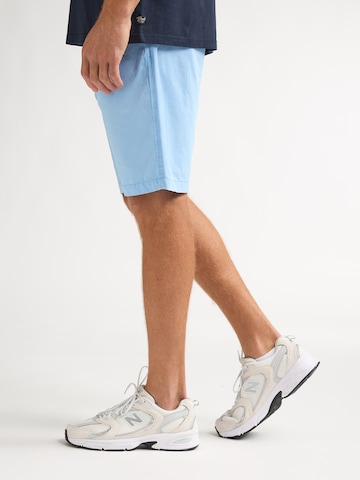 Petrol Industries Szabványos Chino nadrág - kék