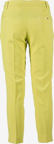 GAUDÌ Regular Pleat-Front Pants in Yellow