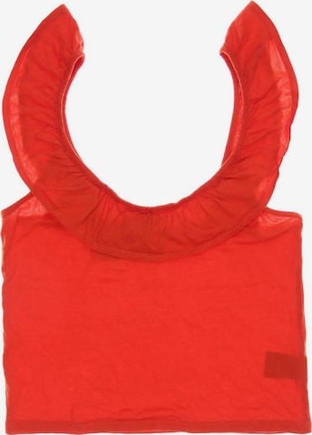 Monki Top & Shirt in M in Red: front