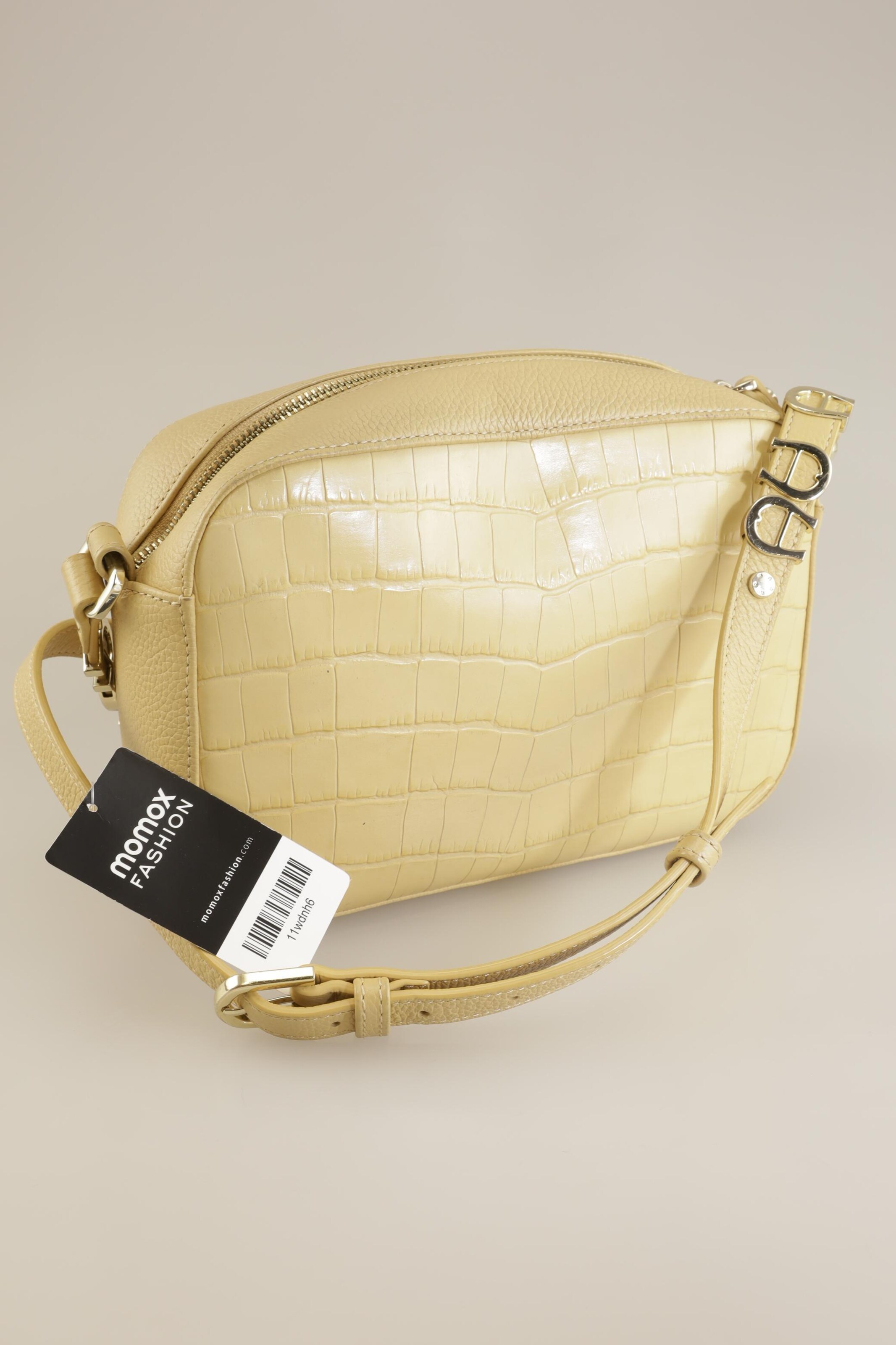 AIGNER Handtasche klein Leder One Size in Gelb