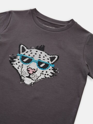 TOM TAILOR Shirt in Grey