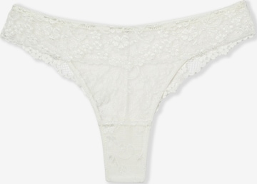 String 'Soupcon' di ETAM in beige: frontale