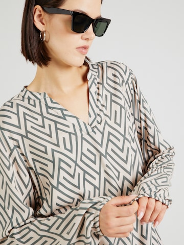 Sublevel Bluse in Beige
