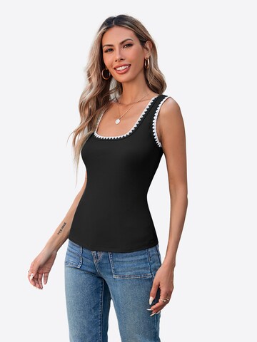 Imily Bela Top in Zwart: voorkant