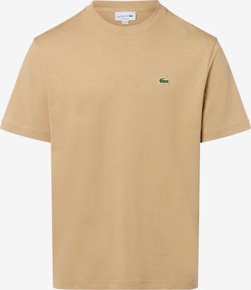 LACOSTE Shirt in Beige: front