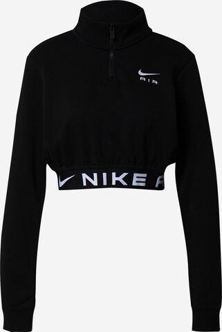 Nike Sportswear Μπλούζα φούτερ σε μαύρο: μπροστά