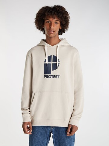 PROTEST Pullover 'CLASSIC LOGO HOODY' in Weiß
