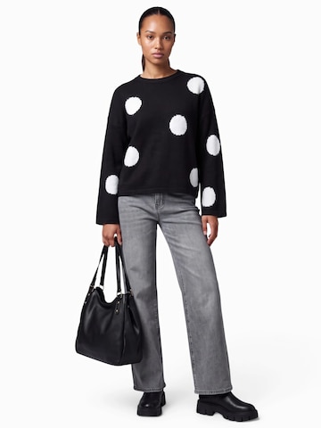 ABOUT YOU Pullover 'Laura' in Schwarz: Vorderseite