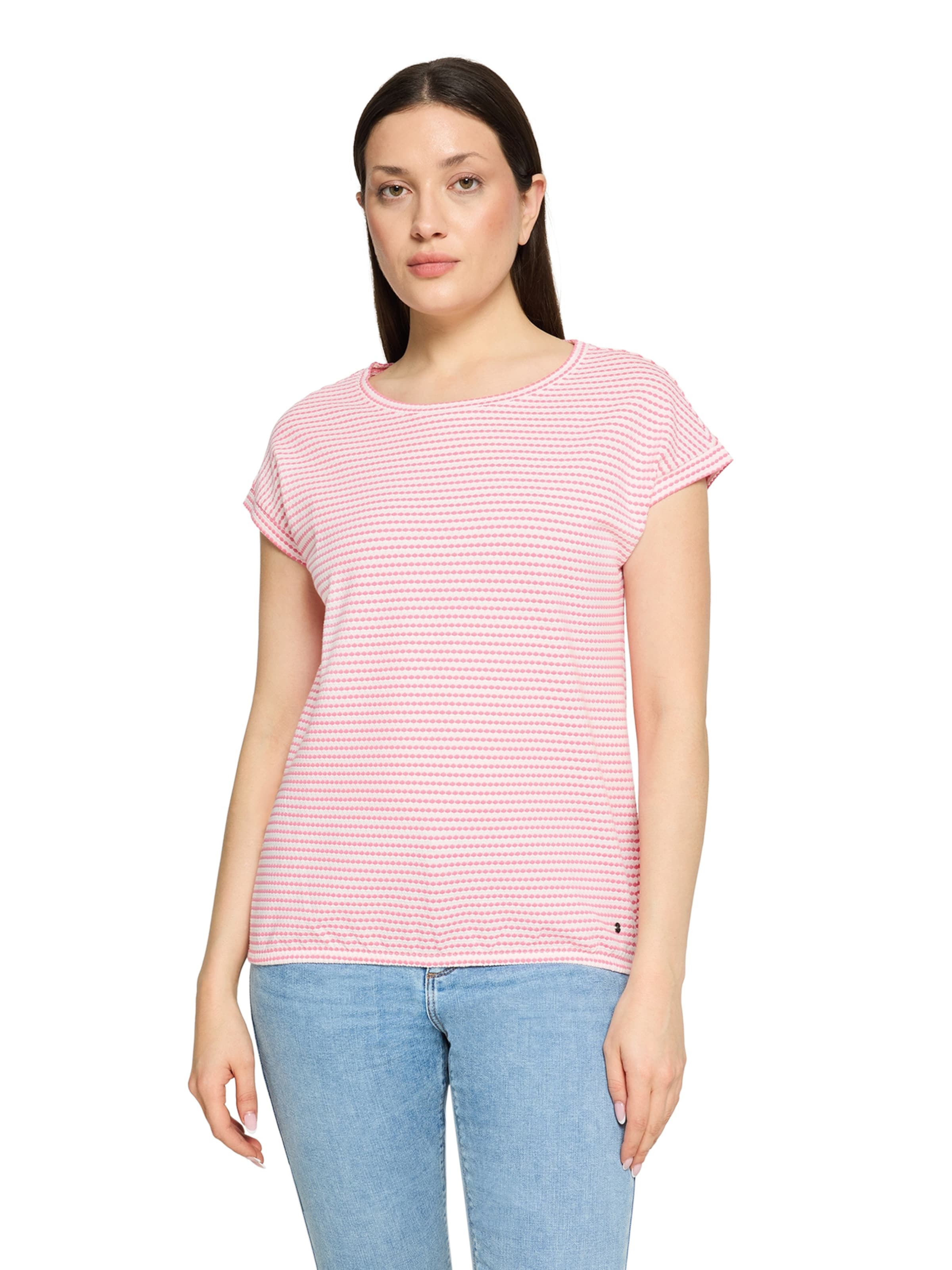 T-shirt Betty & Co en rose : devant