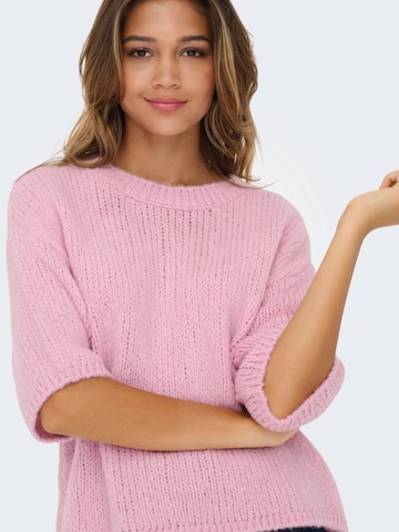 JDY Pullover 'JDYLINEA' i lilla