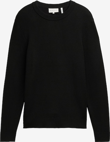 TOM TAILOR Sweater in Black: front