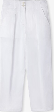 Regular Pantalon Ipekyol en blanc : devant