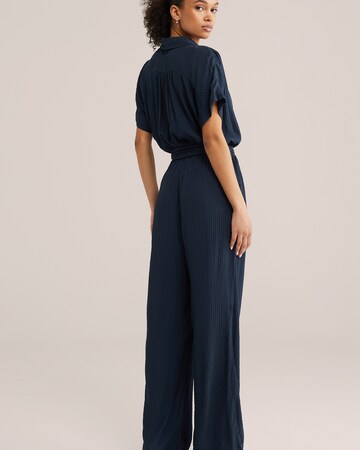WE Fashion Ολόσωμη φόρμα σε μπλε