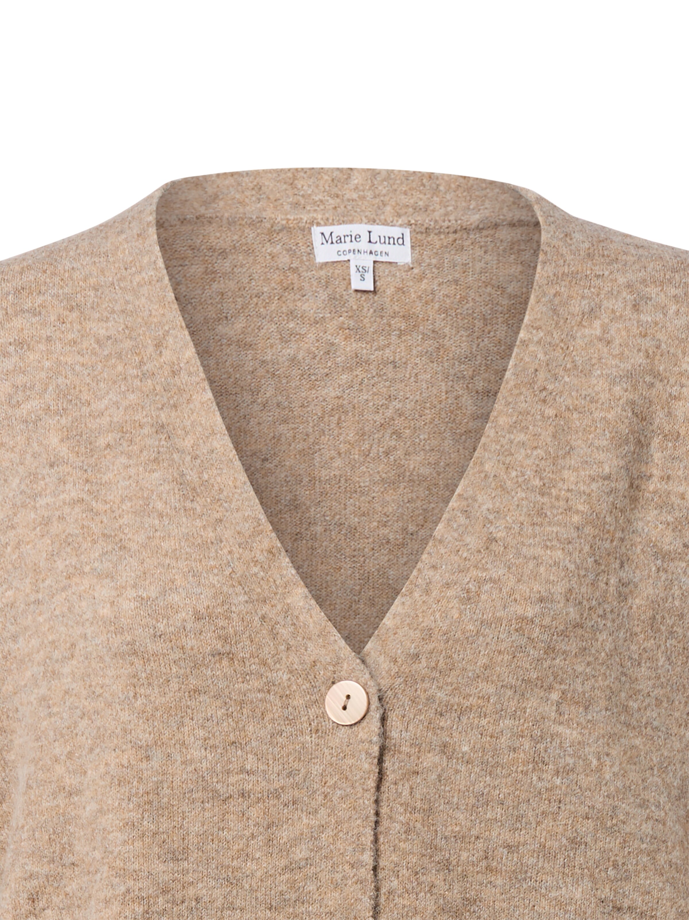 Marie Lund Strickjacke in Beige