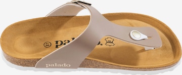 Tongs 'Kos' Palado en beige