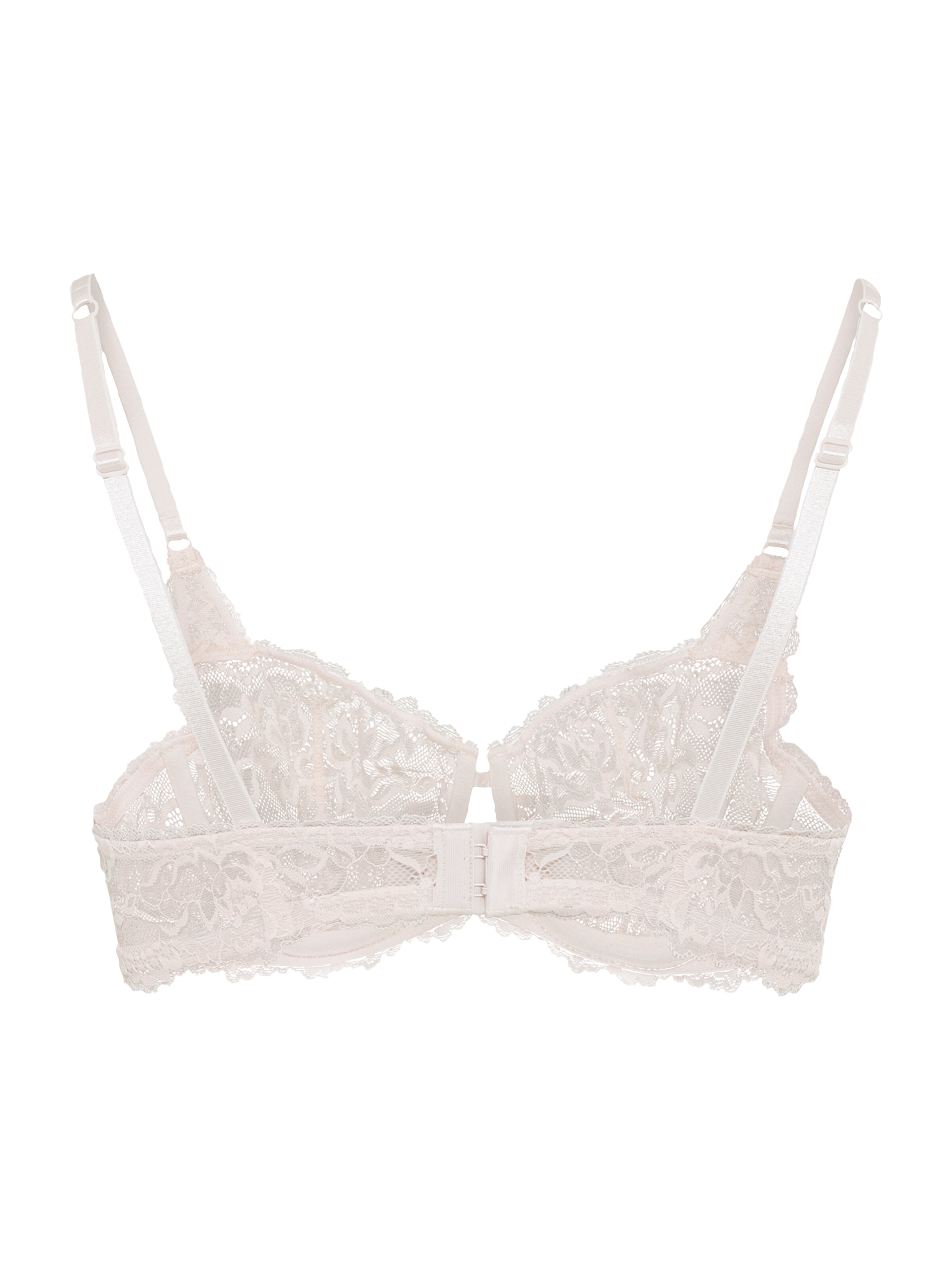 LASCANA Балконет Бюстгальтер в Бежевый: сзади