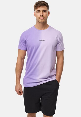 T-Shirt 'INGibs' INDICODE JEANS en violet