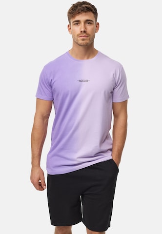 INDICODE JEANS Shirt 'INGibs' in Purple