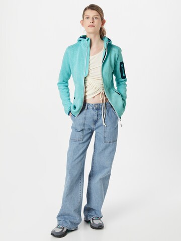 CMP Athletic Fleece Jacket in Blue