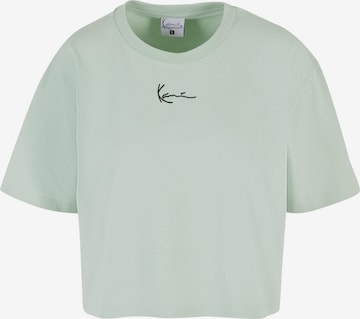 Karl Kani T-shirt 'Essential' i grön: framsida