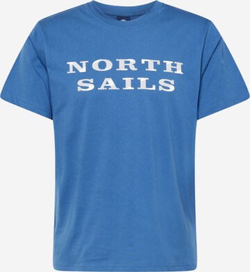 North Sails Shirt in Blauw: voorkant