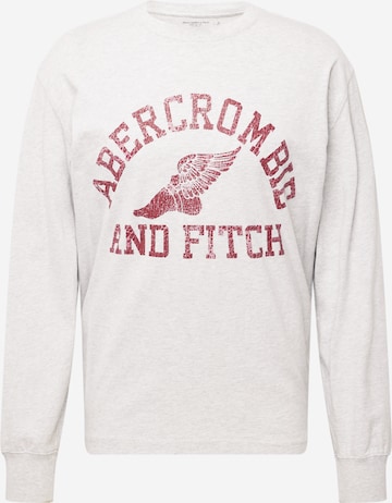 Abercrombie & Fitch Tričko – bílá: přední strana