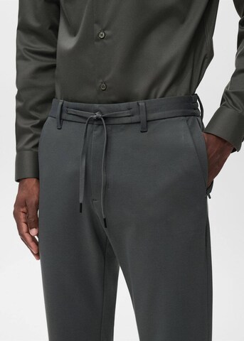 MANGO MAN Slimfit Hose 'Polen' in Grün
