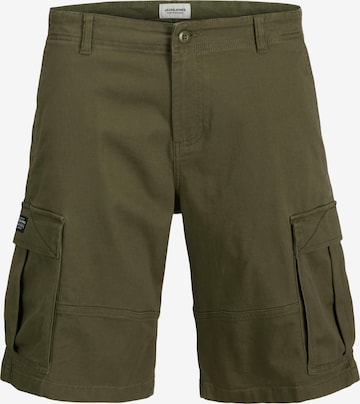 Loosefit Pantaloni cargo 'JPSTCOLE JJJONNIE' di JACK & JONES in verde: frontale