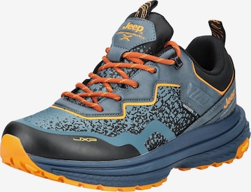 Jeep Athletic lace-up shoe in Blue: front