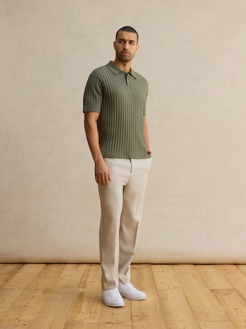 DAN FOX APPAREL Majica 'Marius' | zelena barva