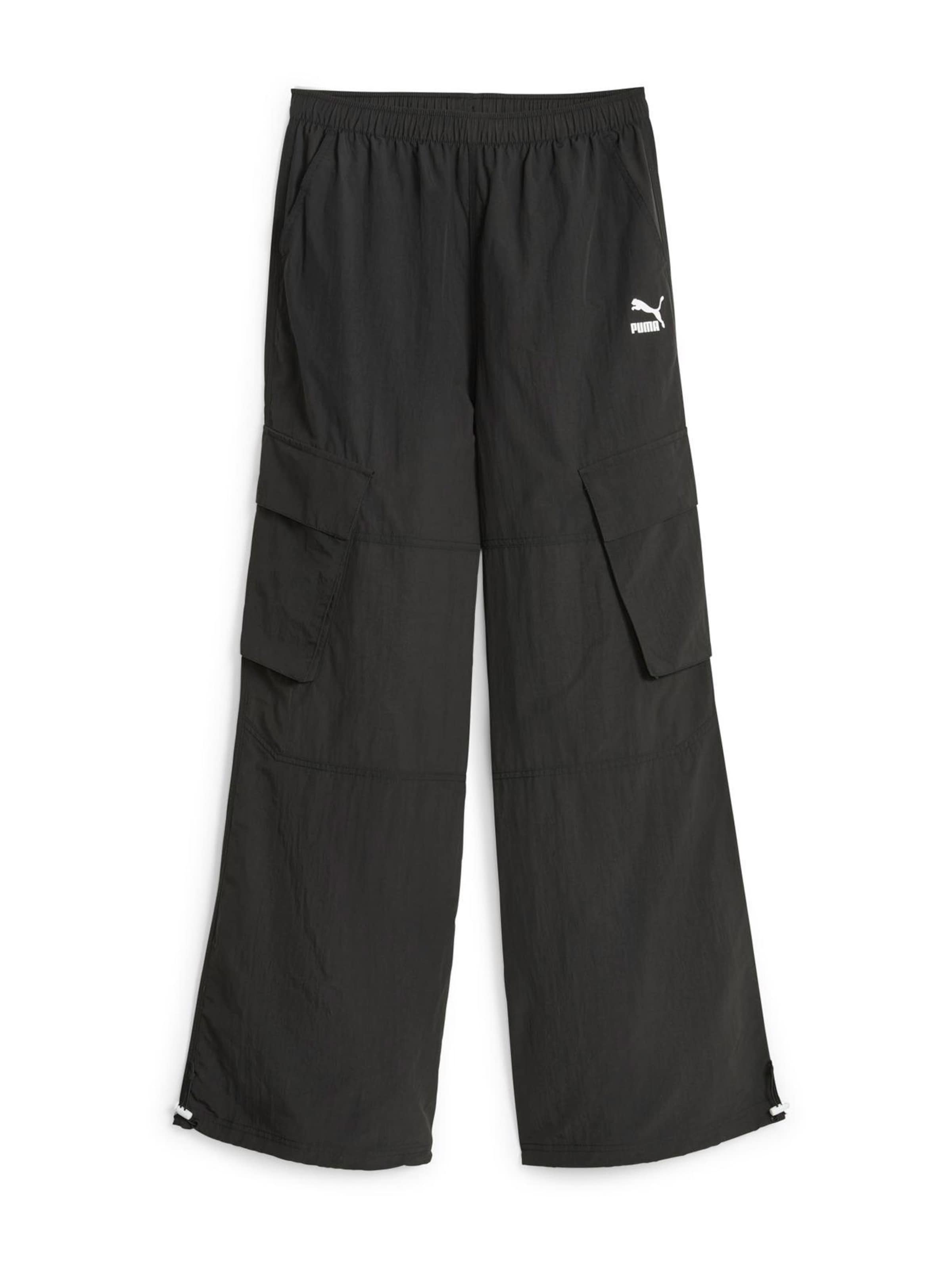 PUMA Cargo Pants 'Dare To' in Black / White, Item view
