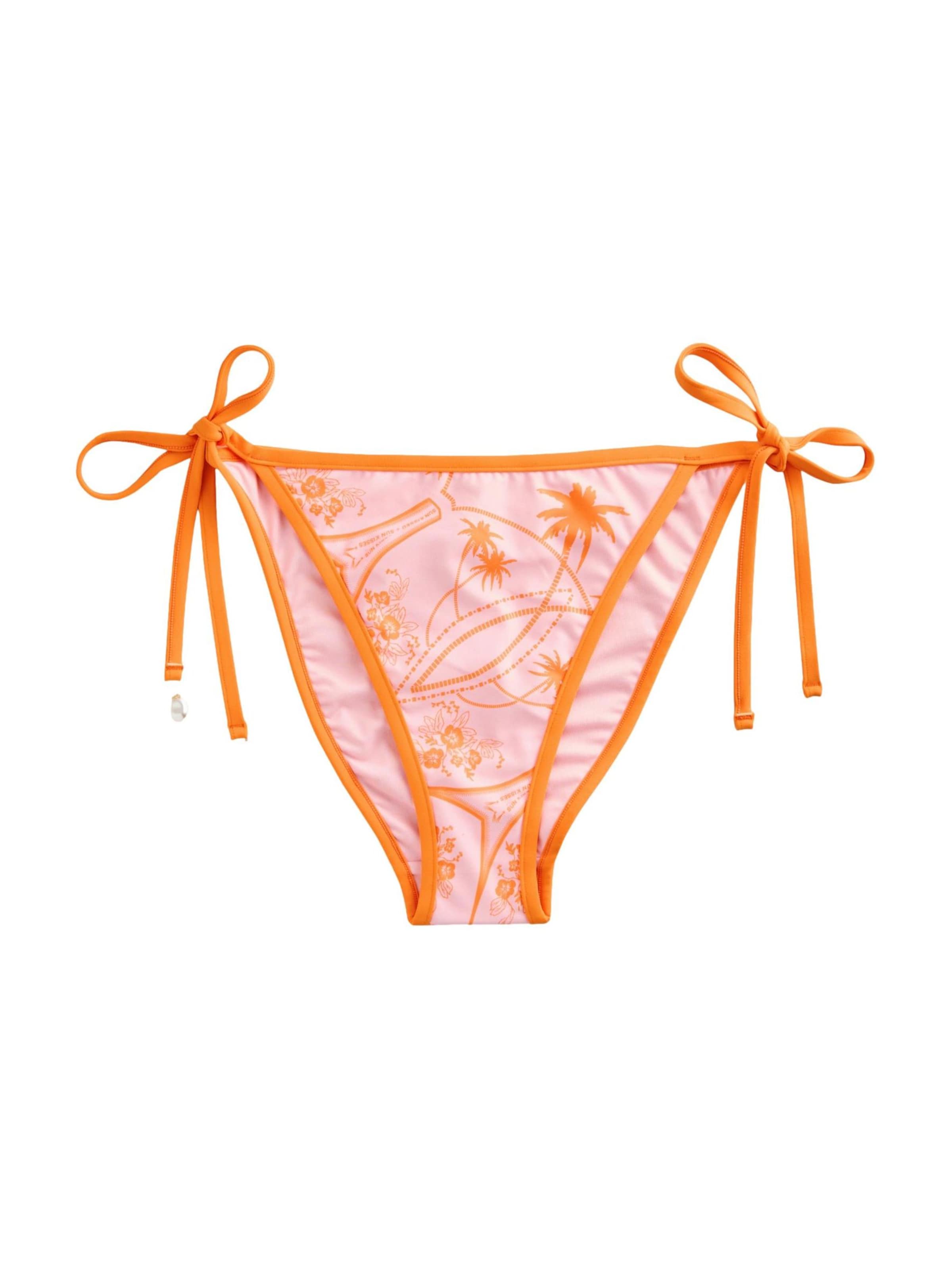 Rockett St George Bikini bottom in Pink: front