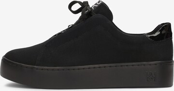 Sneaker bassa di Kazar in nero: frontale